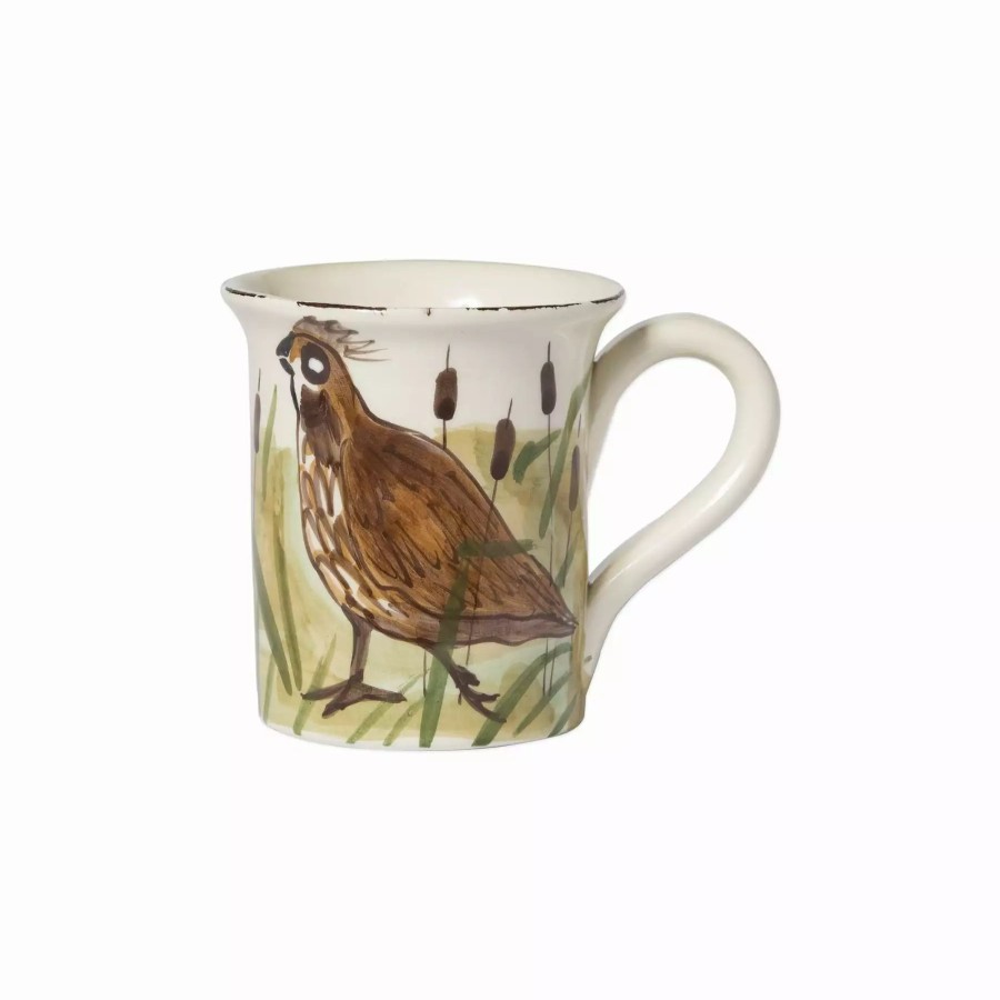 Dinnerware * | Vietri Wildlife Quail Mug