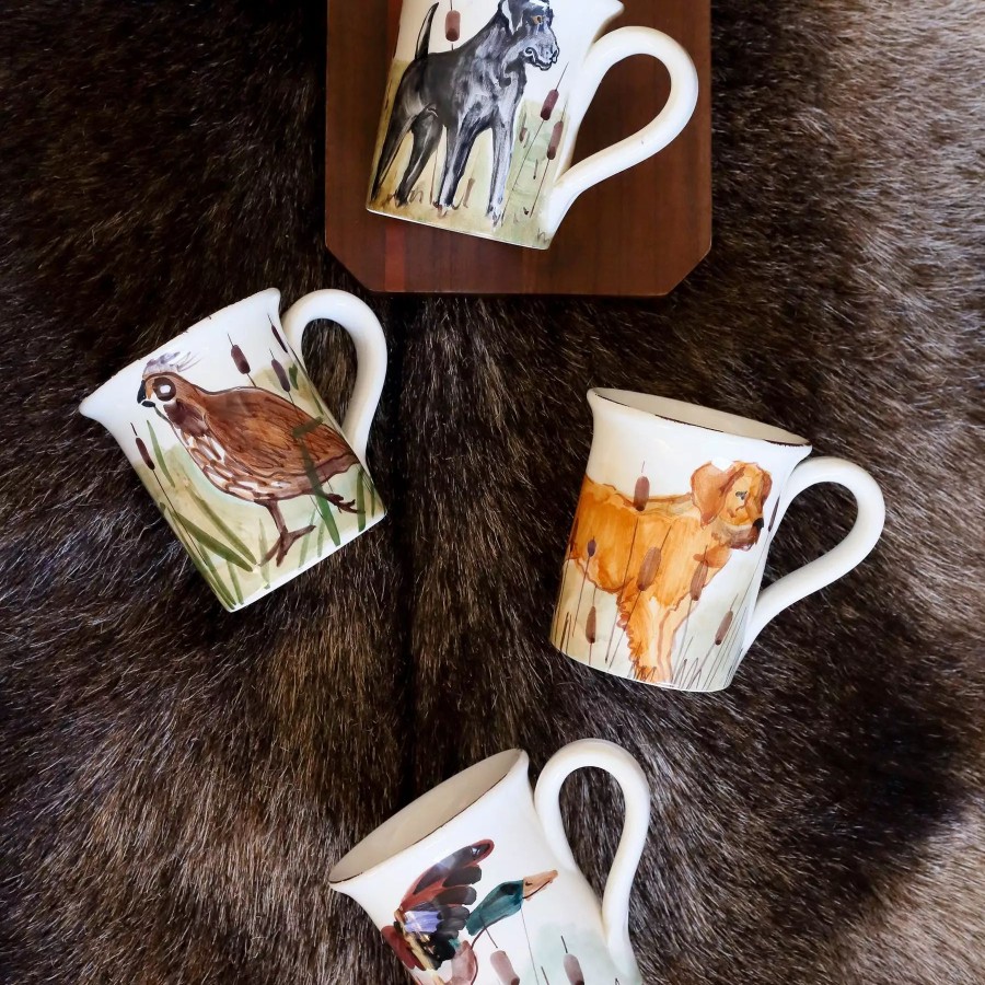 Dinnerware * | Vietri Wildlife Quail Mug