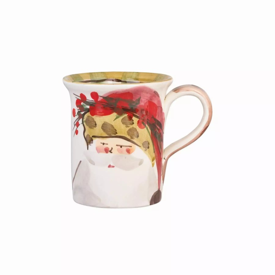 Dinnerware * | Vietri Old St. Nick Mug Animal