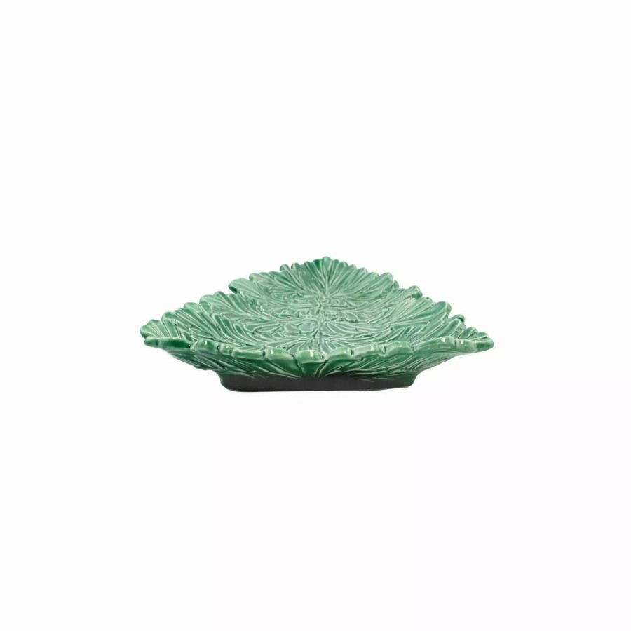 Serveware * | Vietri Lastra Holiday Figural Tree Small Platter