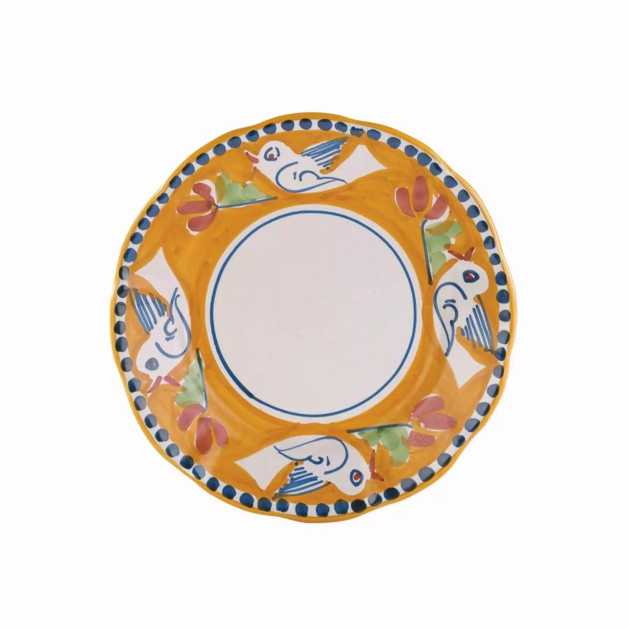 Dinnerware * | Vietri Campagna Uccello Salad Plate