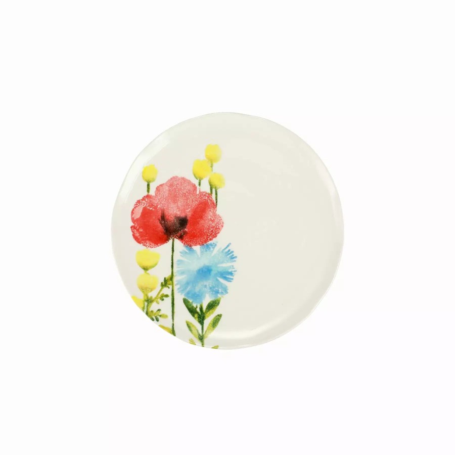 Dinnerware * | Vietri Fiori Di Campo Assorted Salad Plates Set Of 4