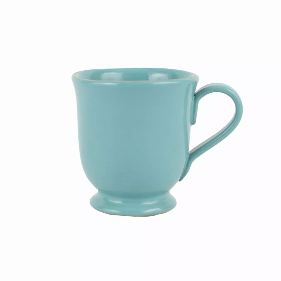 Flatware * | Vietri Cucina Fresca Turquoise Mug