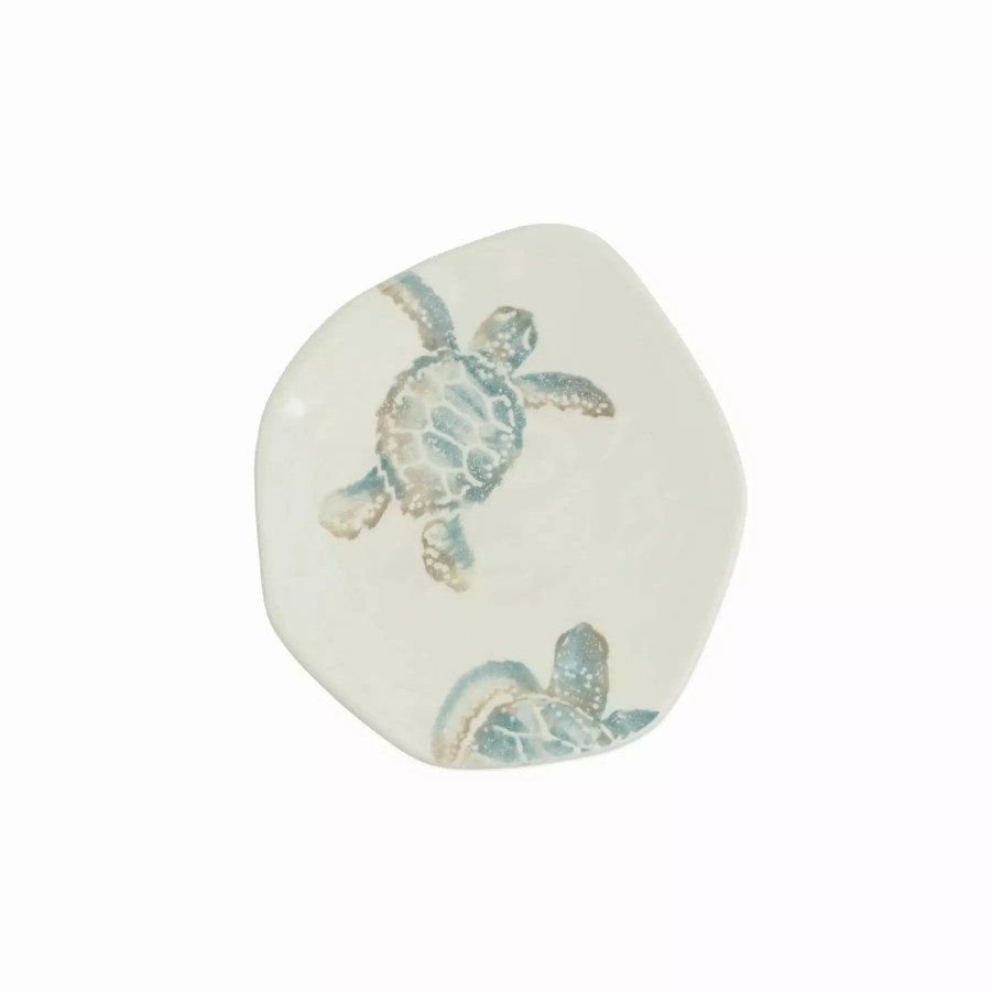 Dinnerware * | Vietri Tartaruga Turtle With Head Salad Plate