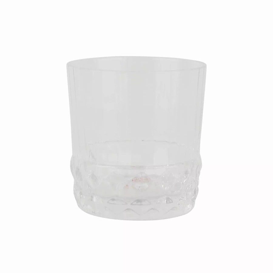 Flatware * | Viva By Vietri Deco Clear Short Tumbler