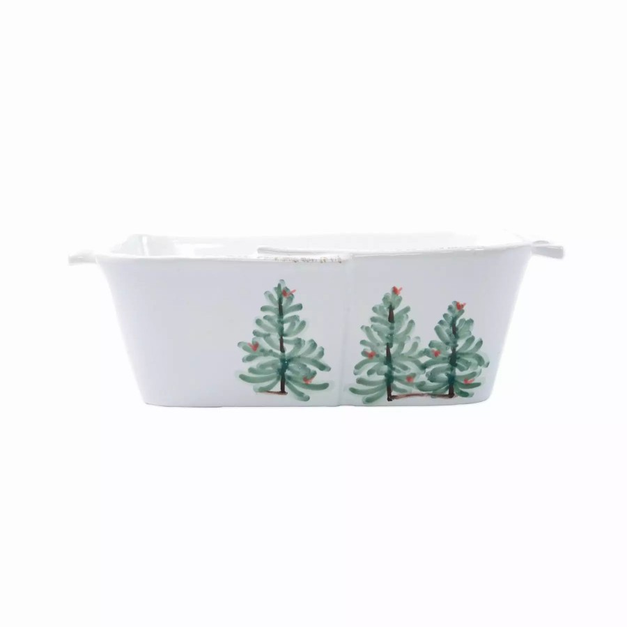 Sets * | Vietri Lastra Holiday Loaf Pan