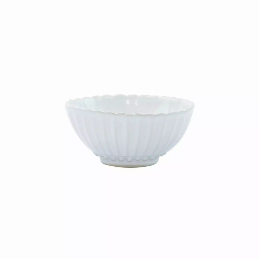 Serveware * | Vietri Incanto Stone White Stripe Small Bowl