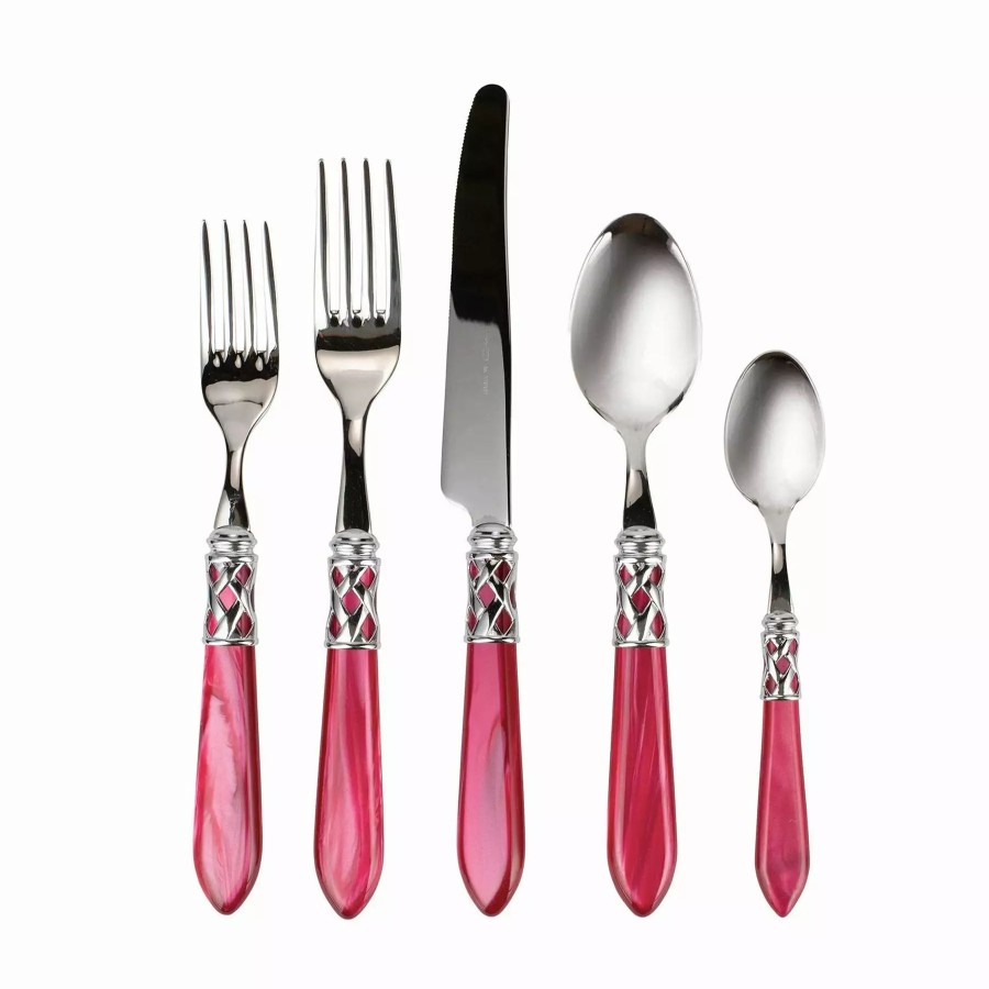 Flatware * | Vietri Aladdin Brilliant Five-Piece Place Setting