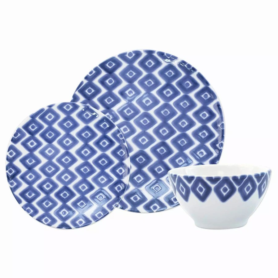 Sets * | Viva By Vietri Santorini 3-Piece Place Setting