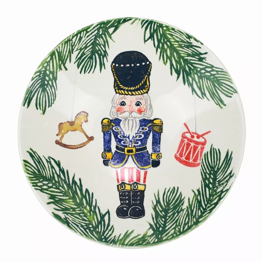 Serveware * | Vietri Nutcrackers Large Serving Bowl