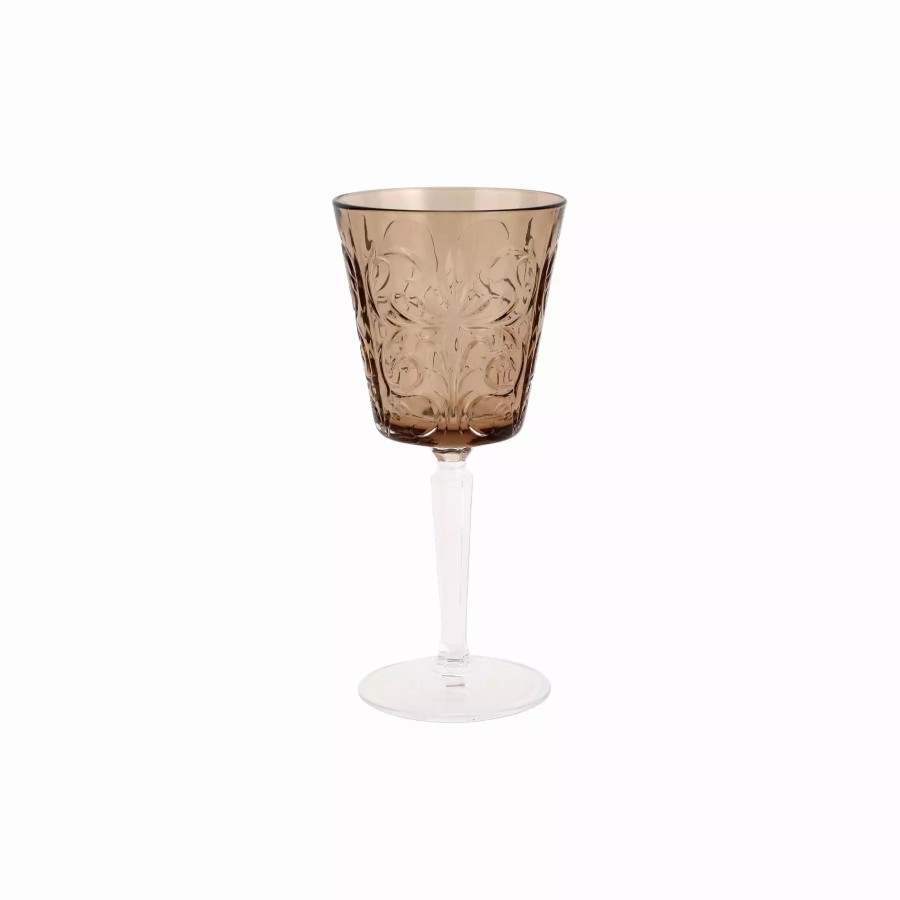 Flatware * | Vietri Barocco Tortoise Wine Glass