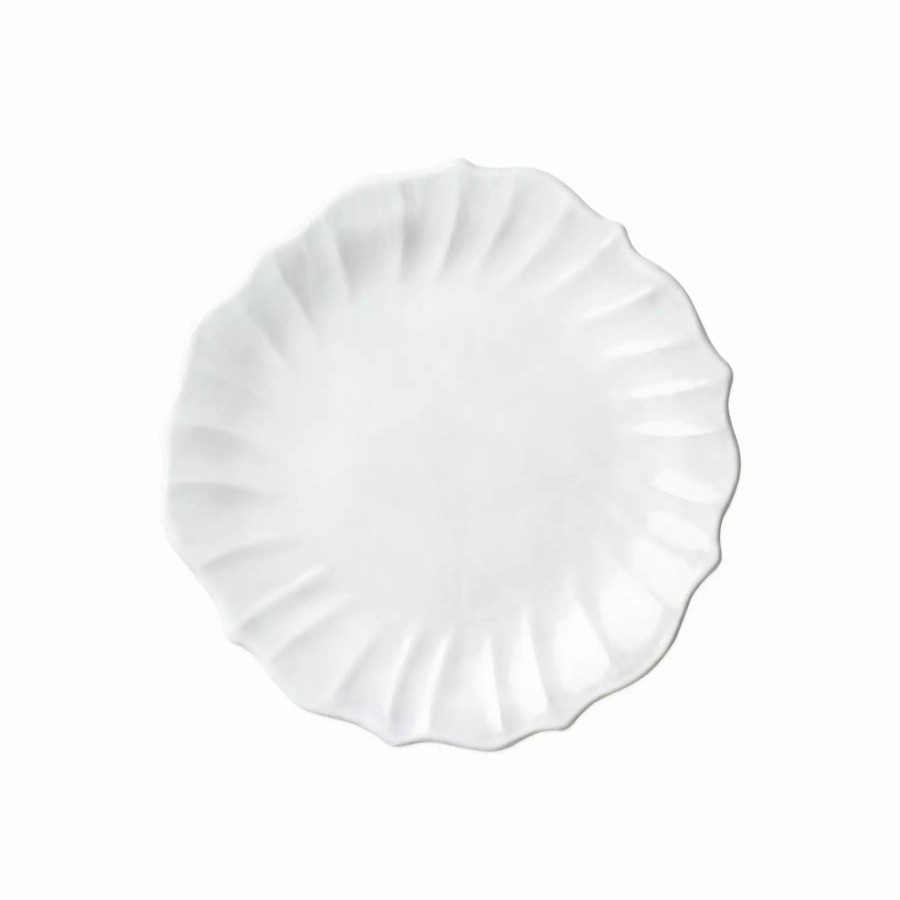 Dinnerware * | Vietri Incanto Ruffle Salad Plate