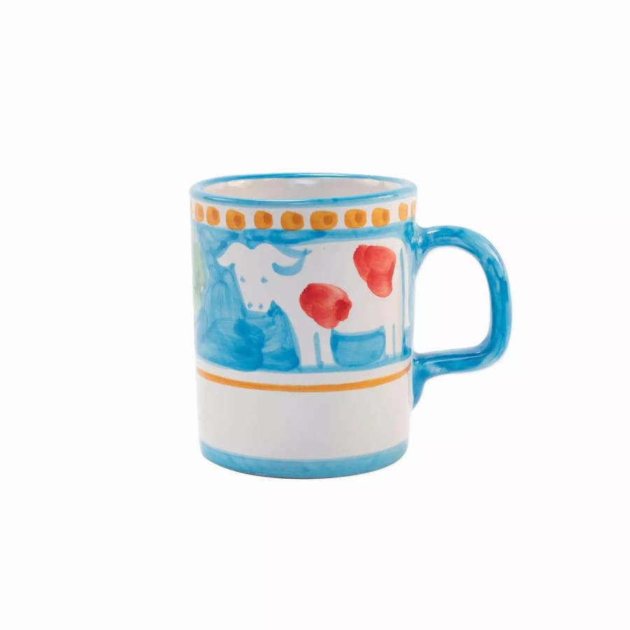 Dinnerware * | Vietri Campagna Mucca Mug