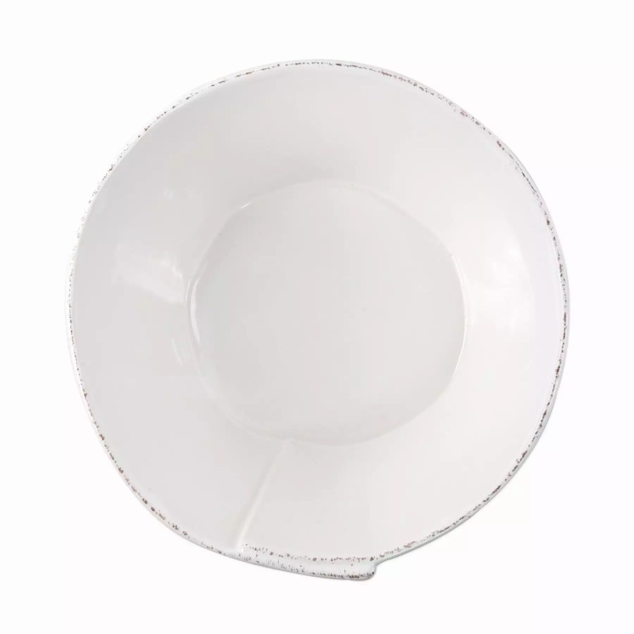 Serveware * | Vietri Lastra Holiday Large Stacking Serving Bowl