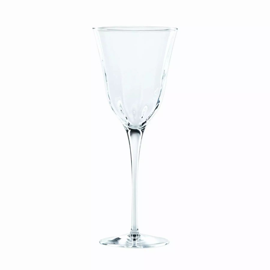 Flatware * | Vietri Optical Clear Wine Glass