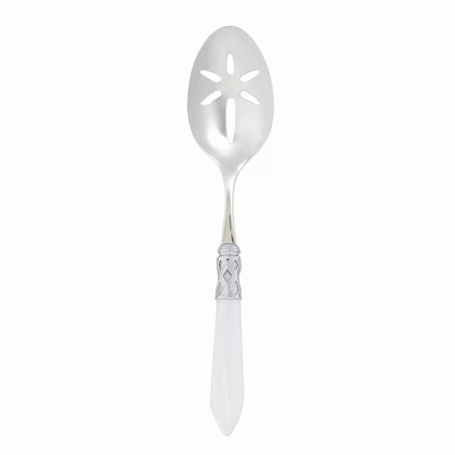 Flatware * | Vietri Aladdin Brilliant Slotted Serving Spoon