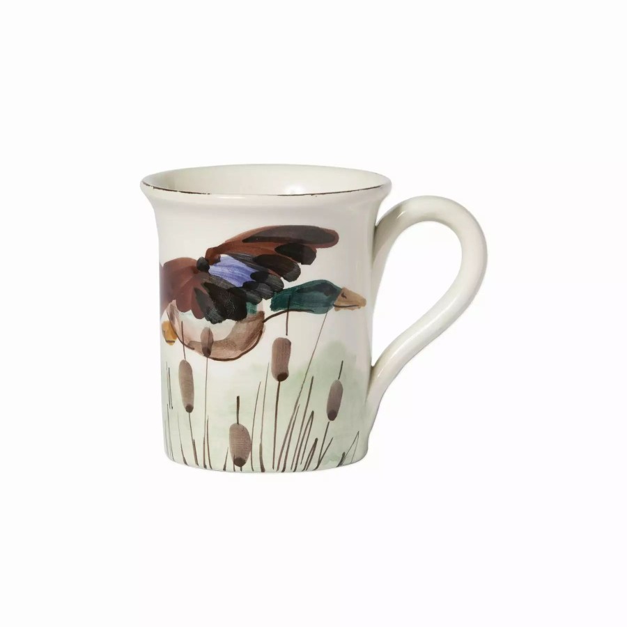 Dinnerware * | Vietri Wildlife Mallard Mug