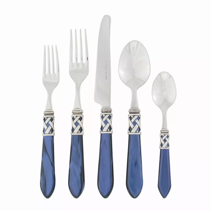 Flatware * | Vietri Aladdin Antique Five-Piece Place Setting