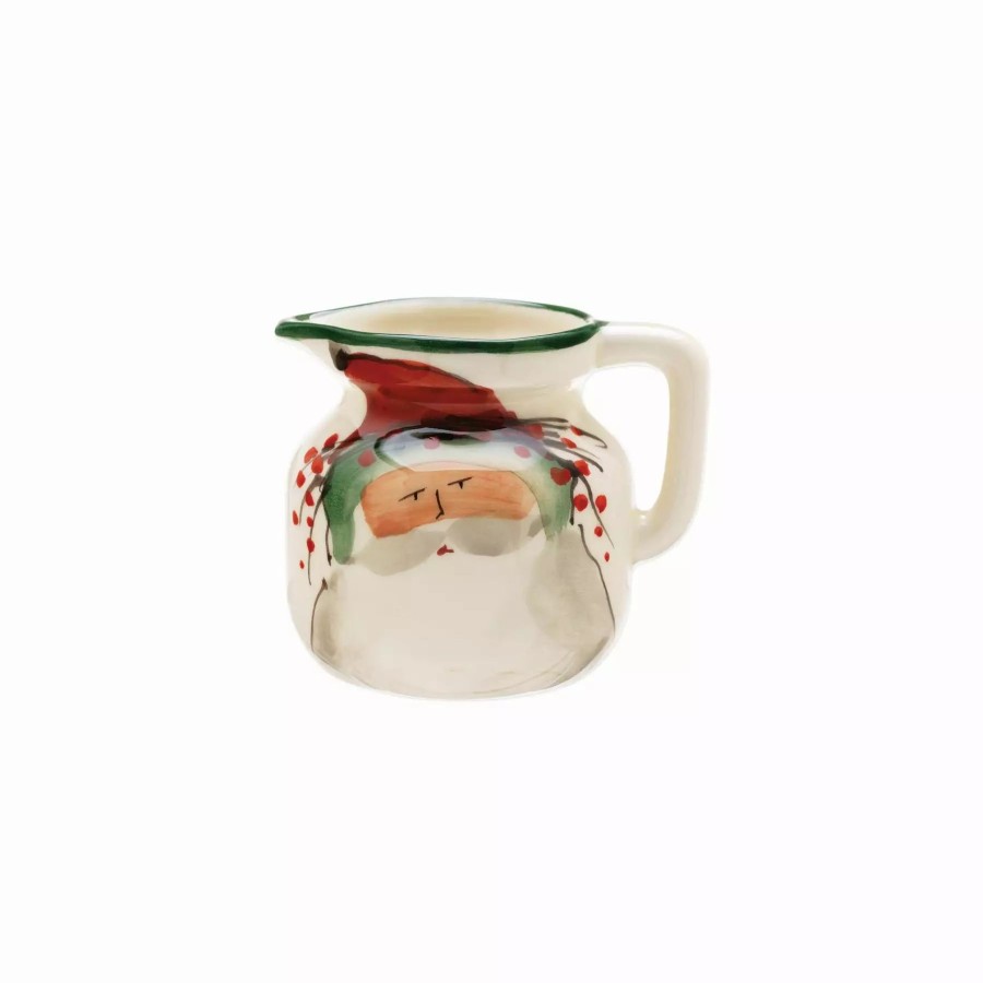 Serveware * | Vietri Old St. Nick Creamer