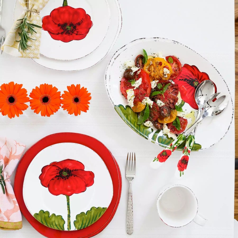 Flatware * | Vietri Lastra Poppy Mug