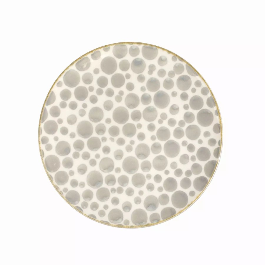 Dinnerware * | Viva By Vietri Earth Bubble Dinner Plate