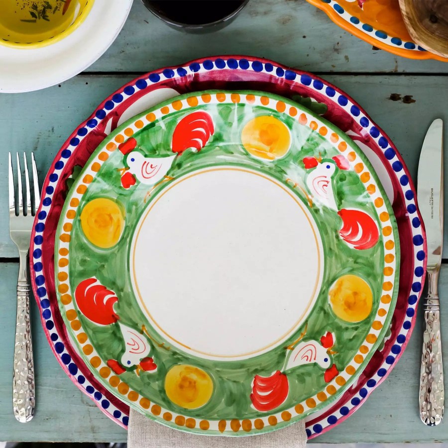 Dinnerware * | Vietri Campagna Gallina Salad Plate