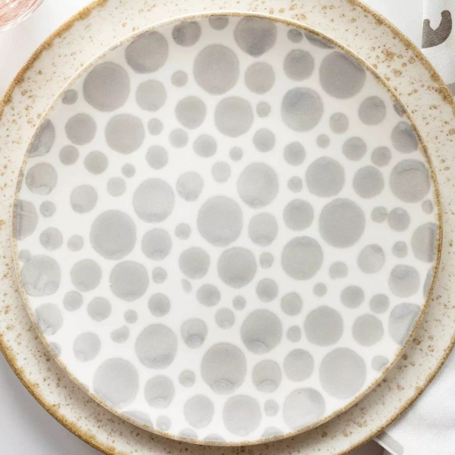 Dinnerware * | Viva By Vietri Earth Bubble Salad Plate