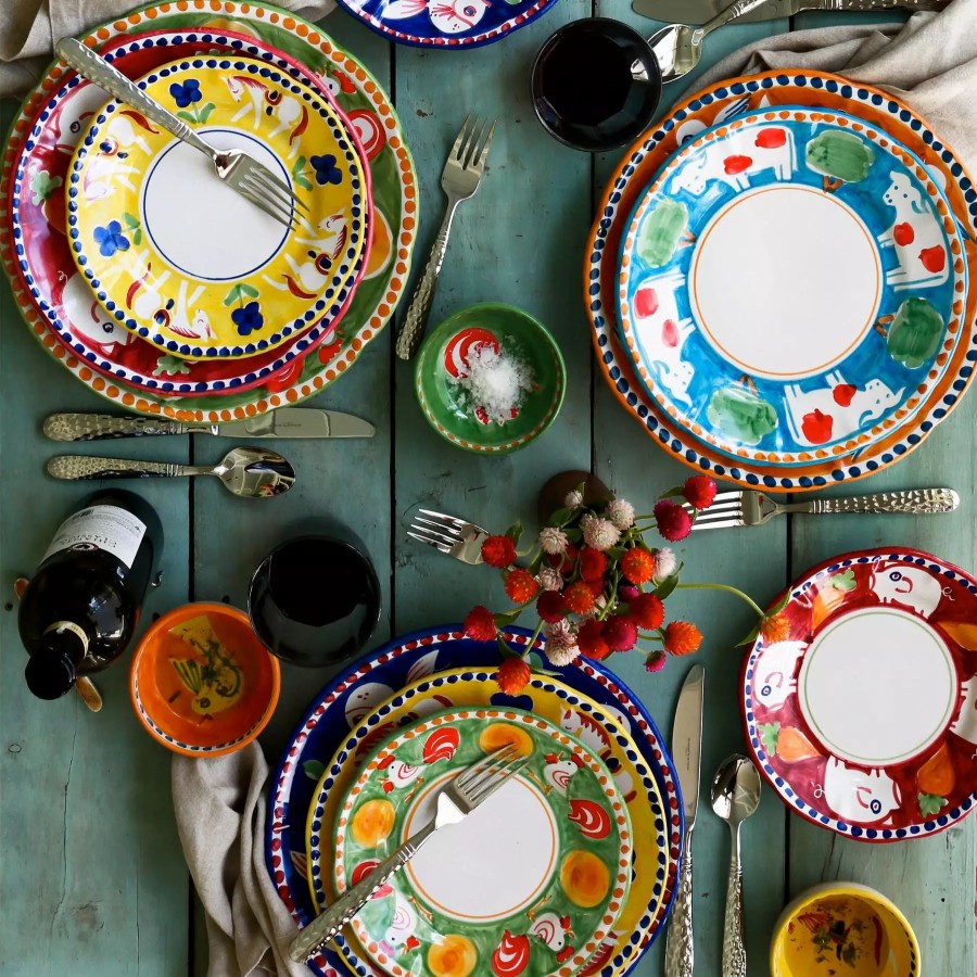 Dinnerware * | Vietri Campagna Cavallo Dinner Plate