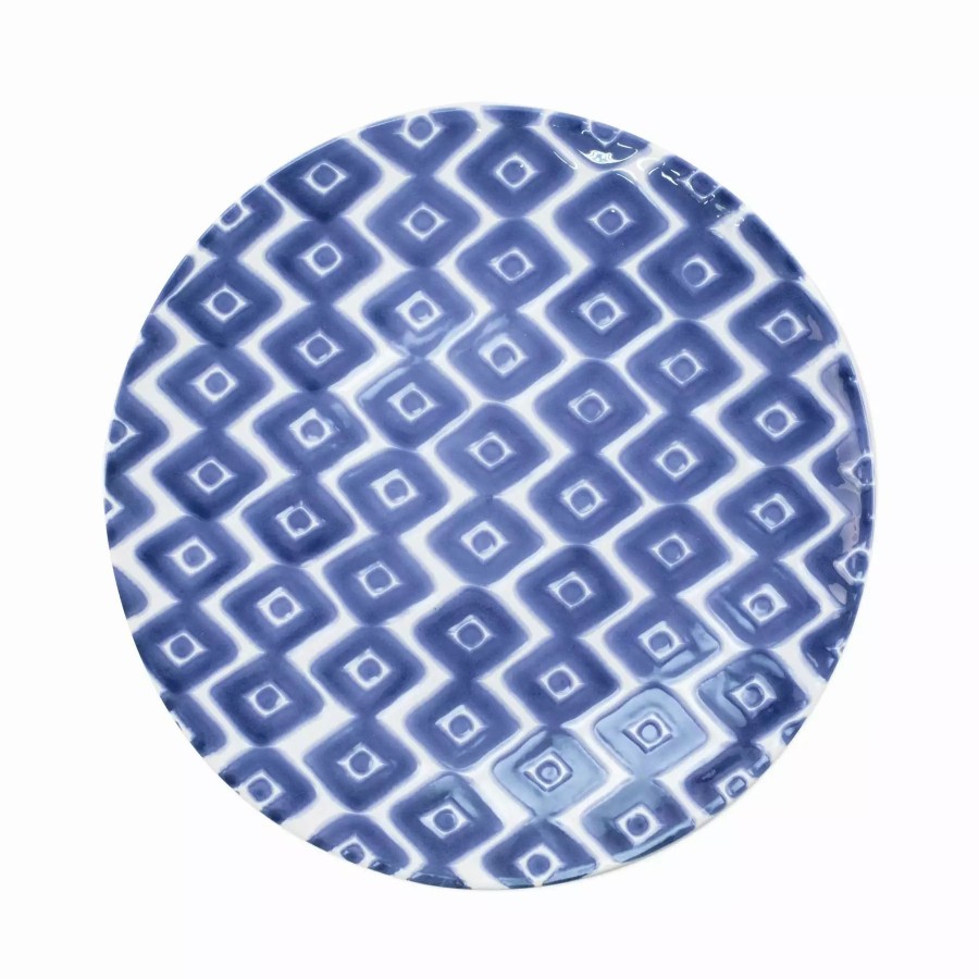 Dinnerware * | Viva By Vietri Santorini Diamond Dinner Plate