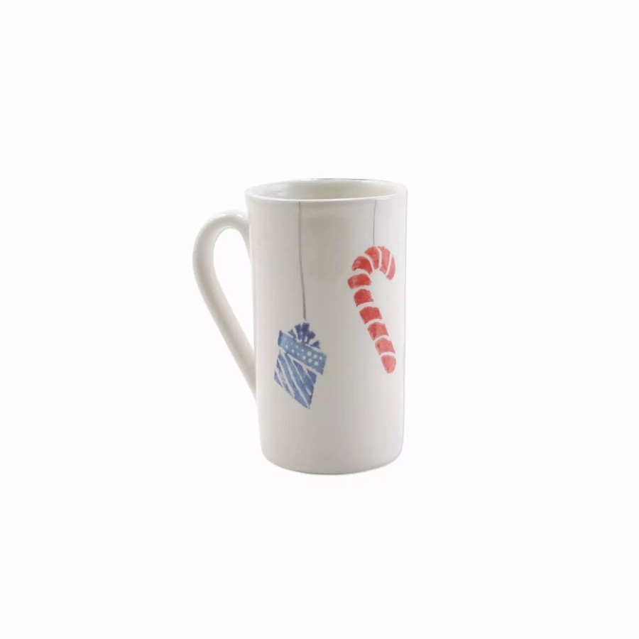 Dinnerware * | Vietri Nutcrackers Latte Mug W/ Soldier