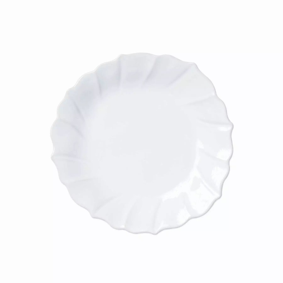 Dinnerware * | Vietri Incanto Stone Ruffle Salad Plate