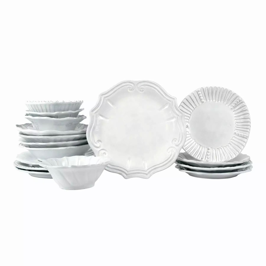 Sets * | Vietri Incanto Assorted Sixteen-Piece Place Setting