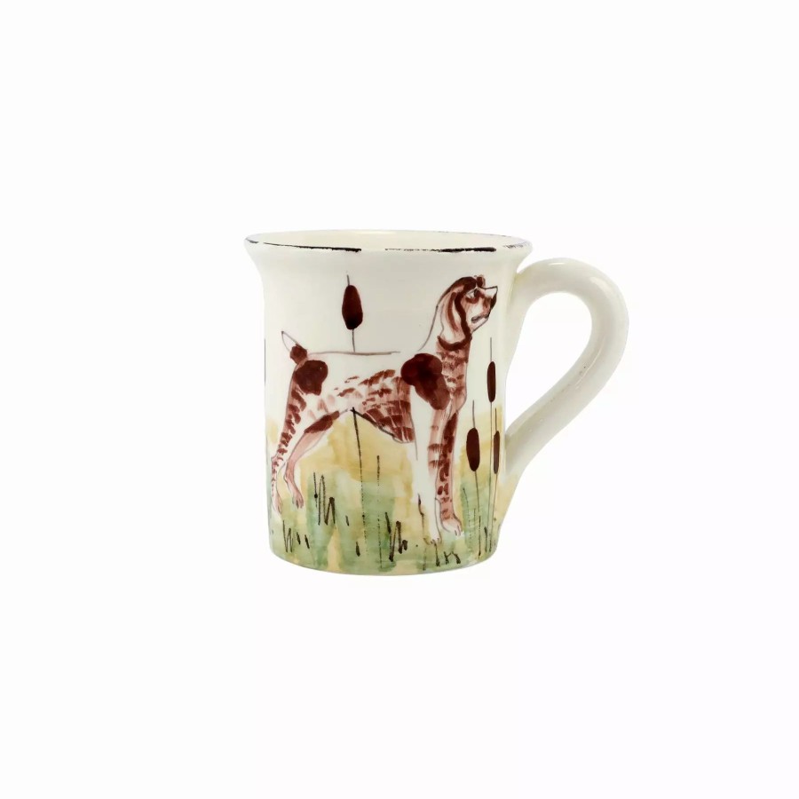 Dinnerware * | Vietri Wildlife Spaniel Mug