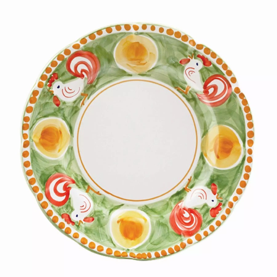 Dinnerware * | Vietri Campagna Gallina Service Plate/Charger