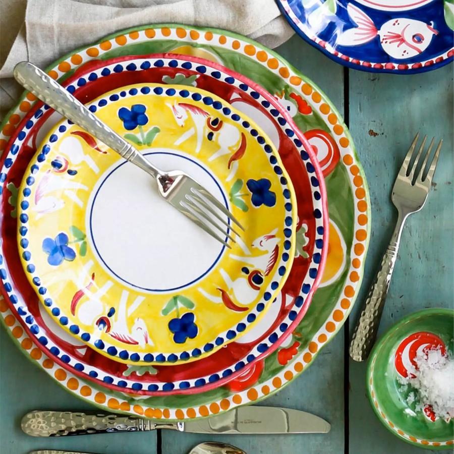 Dinnerware * | Vietri Campagna Gallina Service Plate/Charger