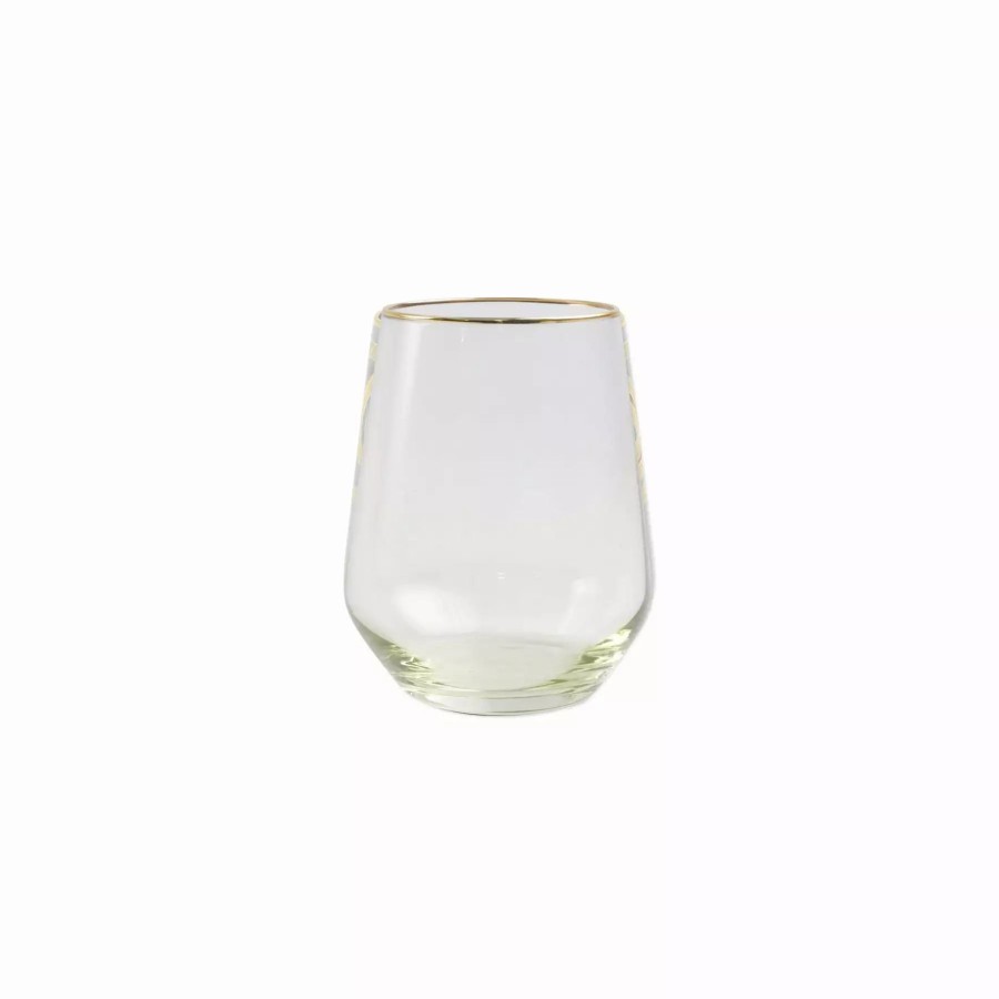 Flatware * | Viva By Vietri Rainbow Stemless Wine Glass