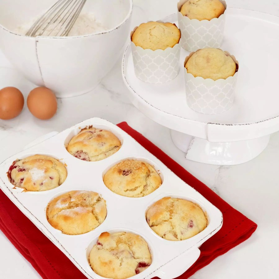 Serveware * | Vietri Lastra White 3-Piece Bakeware Essentials Set