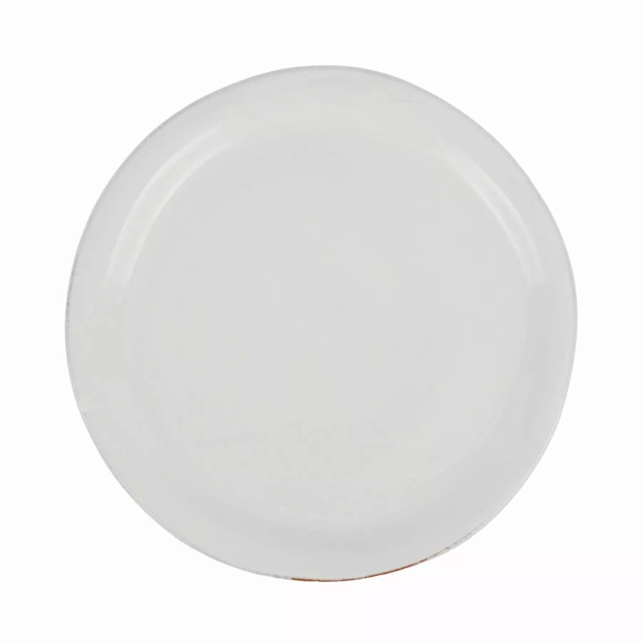 Dinnerware * | Vietri Cucina Fresca Bianco Dinner Plate