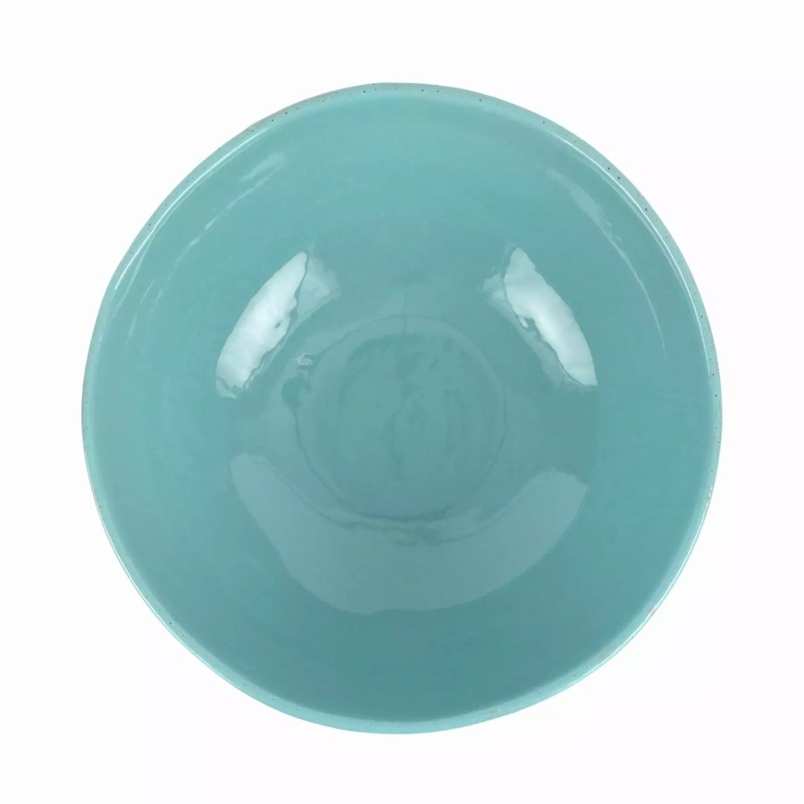 Serveware * | Vietri Cucina Fresca Turquoise Small Serving Bowl