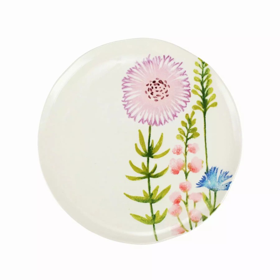 Dinnerware * | Vietri Fiori Di Campo Dandelion Dinner Plate