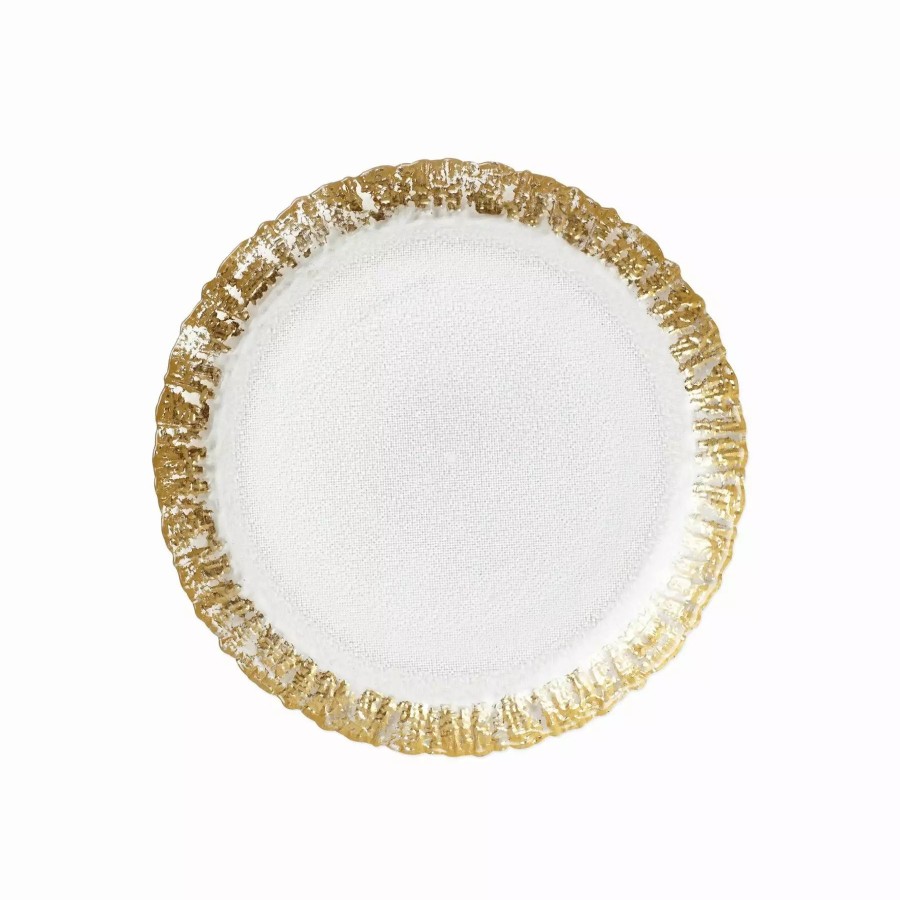 Dinnerware * | Vietri Rufolo Glass Salad Plate