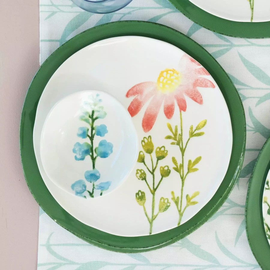 Dinnerware * | Vietri Fiori Di Campo Daisy Salad Plate