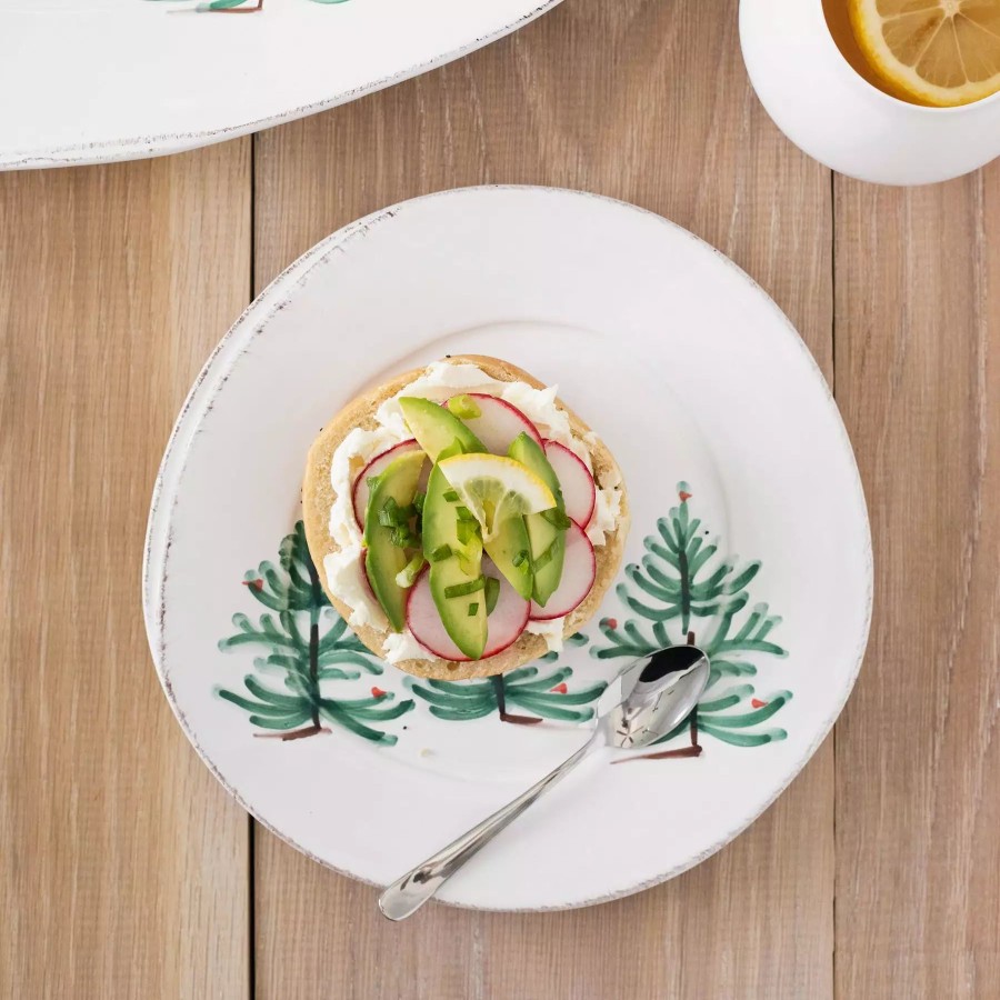 Dinnerware * | Vietri Lastra Holiday Salad Plate