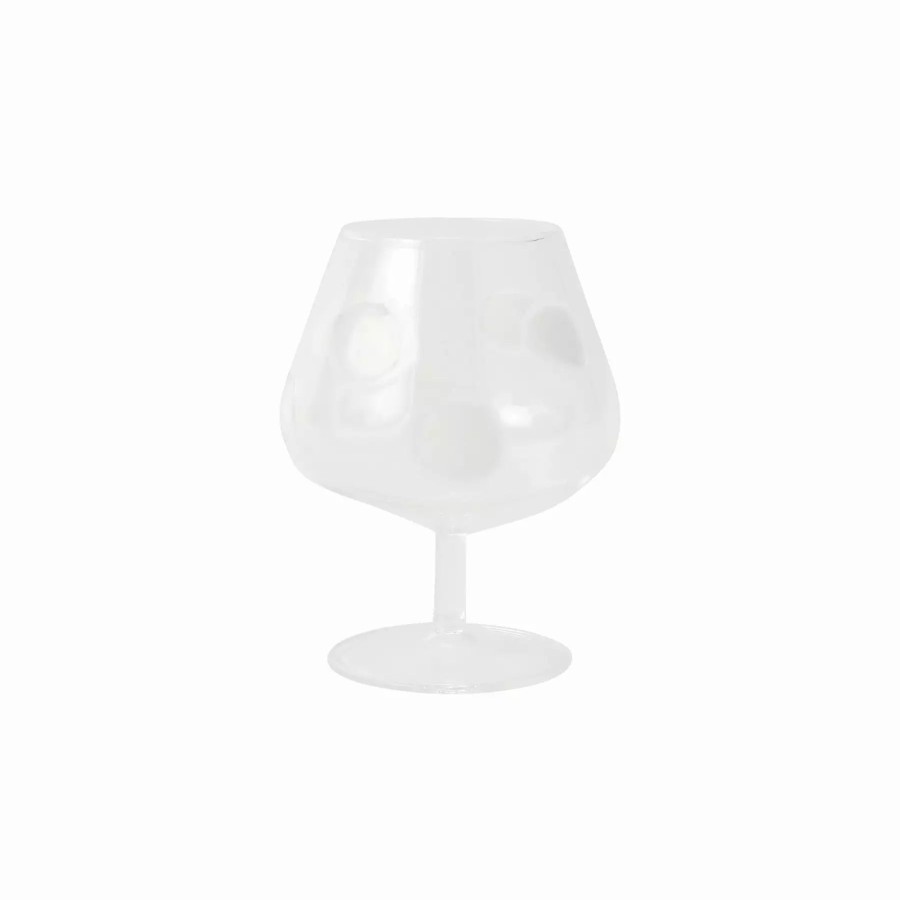 Flatware * | Vietri Drop White Snifter