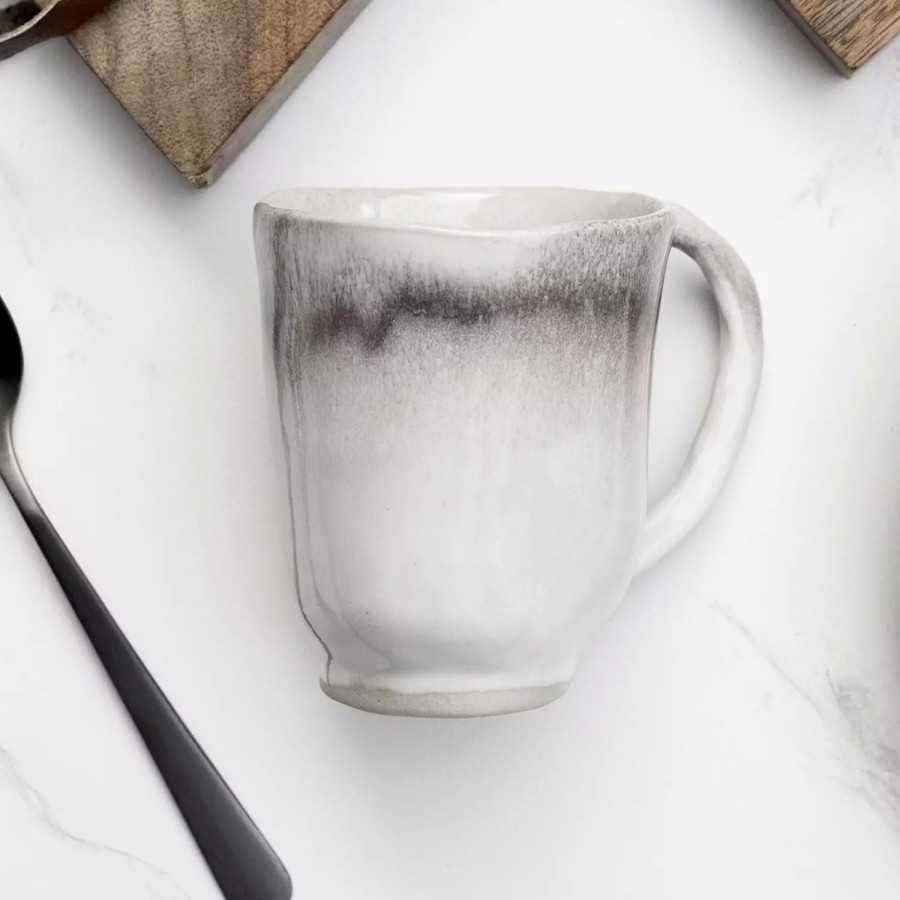 Dinnerware * | Vietri Aurora Ash Mug