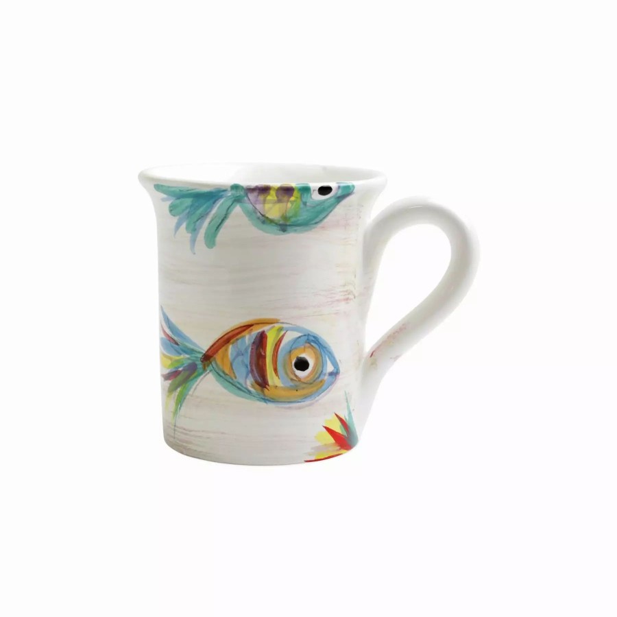 Dinnerware * | Vietri Pesci Colorati Mug