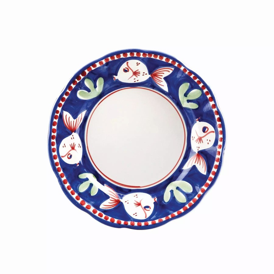 Dinnerware * | Vietri Campagna Pesce Salad Plate