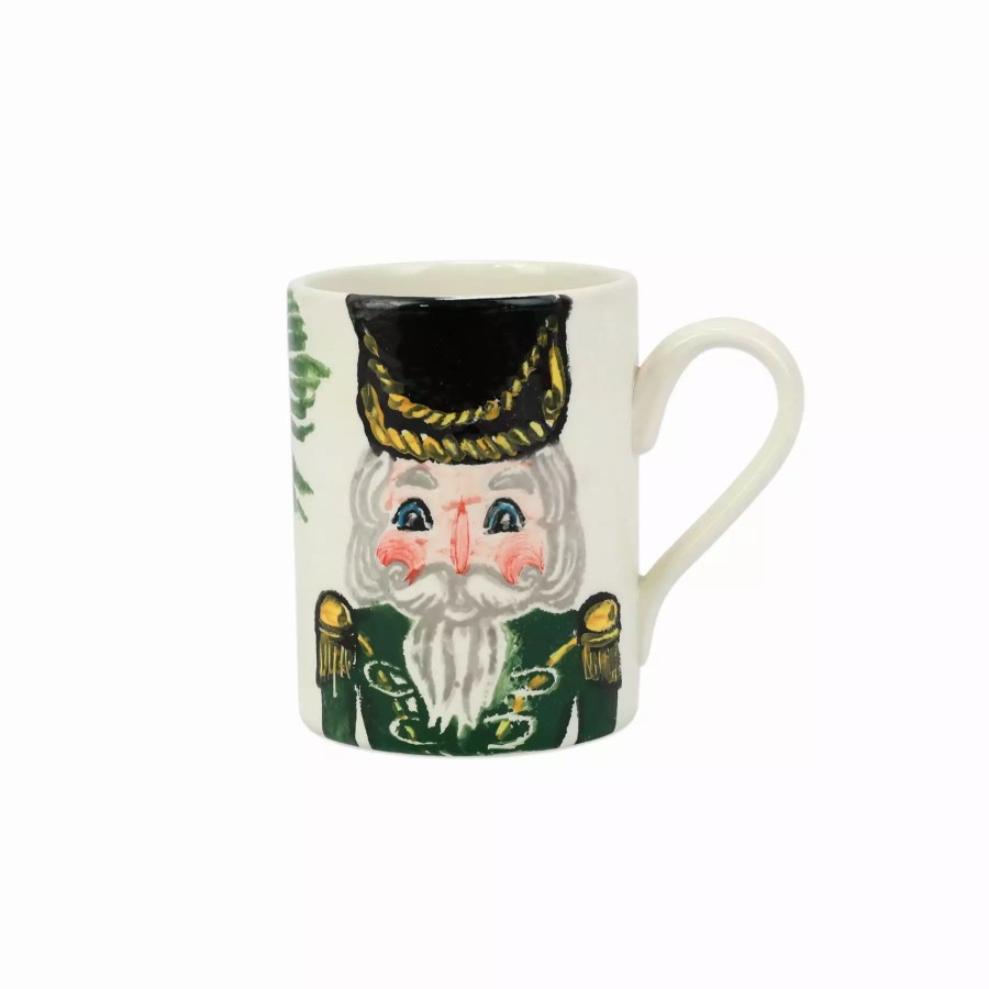 Flatware * | Vietri Nutcrackers Green Mug