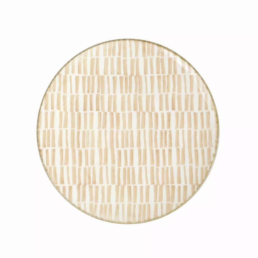 Dinnerware * | Viva By Vietri Earth Bamboo Dinner Plate