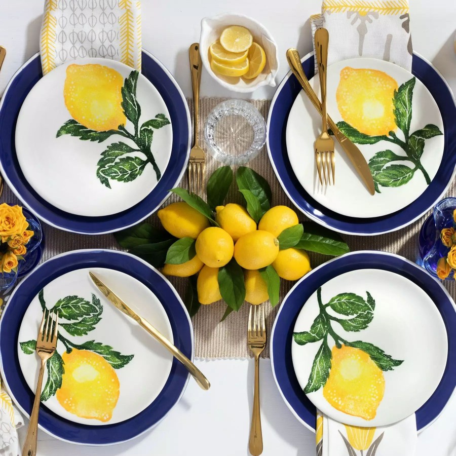 Dinnerware * | Vietri Limoni Salad Plate